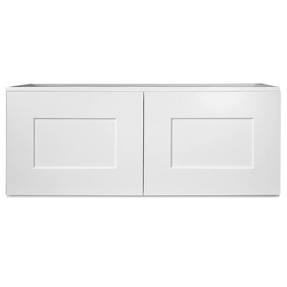 White Shaker Style Bridge Cabinet R244861