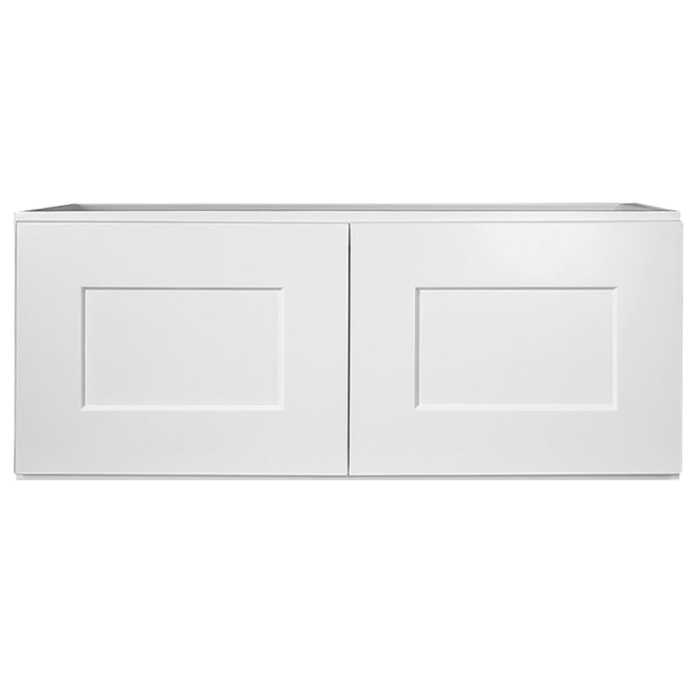 White Shaker Style Bridge Cabinet R244861