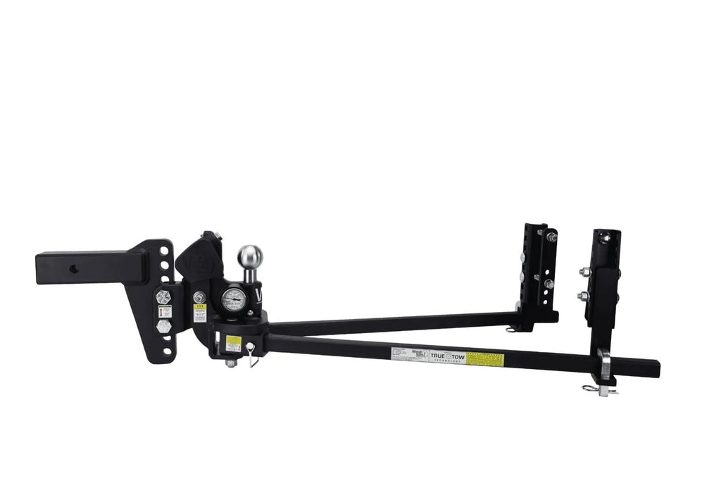 Weight Distribution Hitch with Anti-Sway, 4" Drop, 2.5" Shank, 12,500-lb Towing N31633