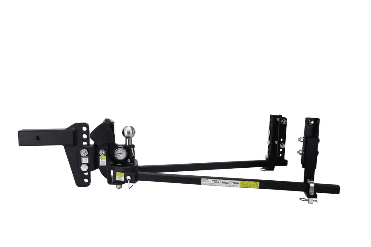Weight Distribution Hitch with Anti-Sway, 4" Drop, 2.5" Shank, 12,500-lb Towing N31633