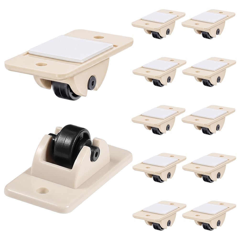 24 Pack Self Adhesive Mini Casters T905132