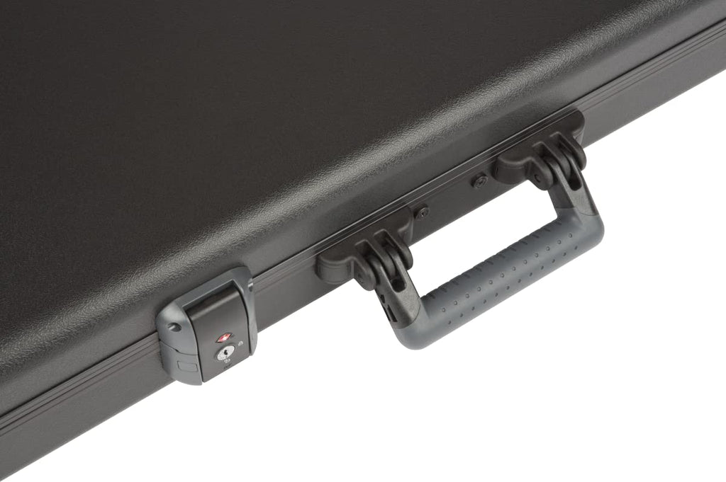 Black Molded Electric Guitar Case with TSA Lock W906575