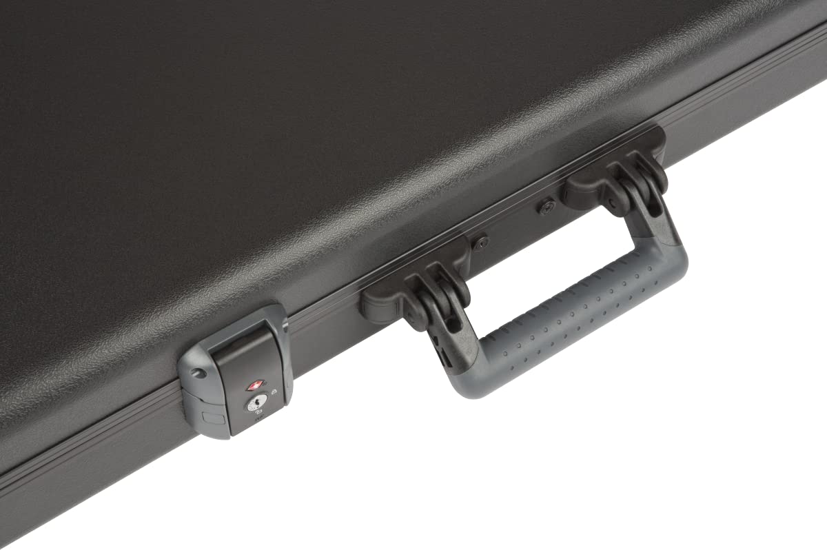 Black Molded Electric Guitar Case with TSA Lock W906575