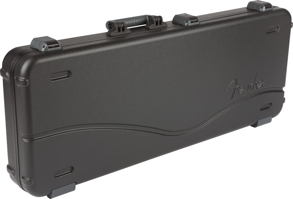 Black Molded Electric Guitar Case with TSA Lock W906575