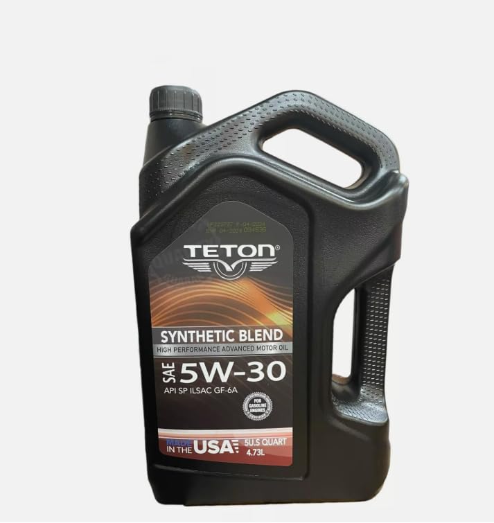 5W-30 Synthetic Blend Motor Oil 5 Quarts E3643