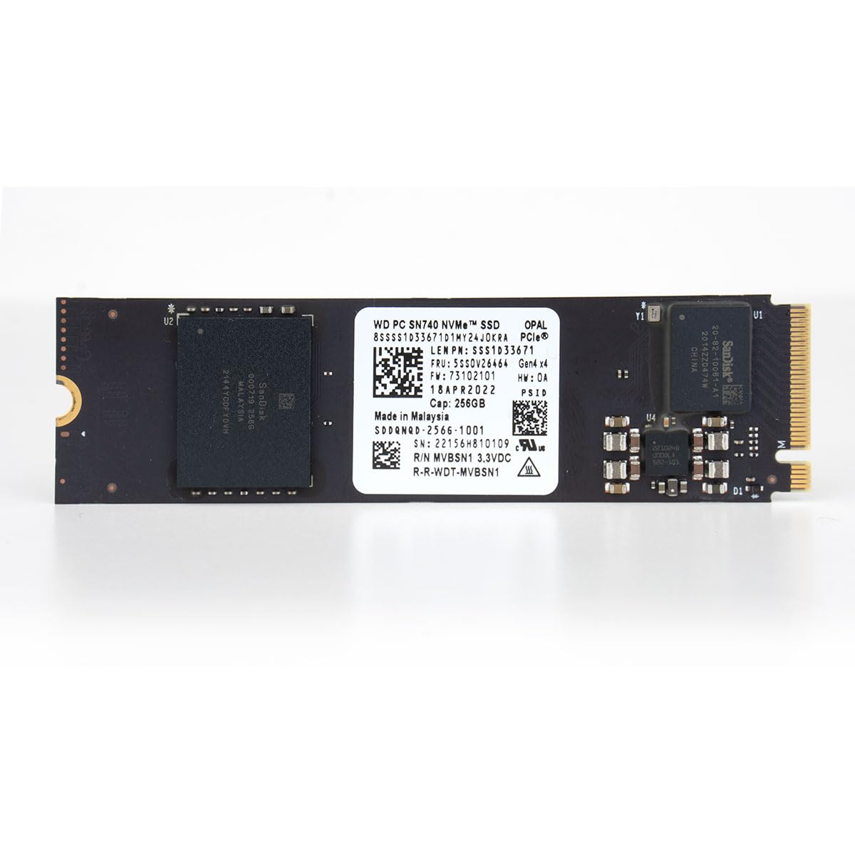 256GB M.2 2280 PCIe NVMe Internal Solid State Drive M462828
