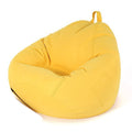 Yellow Washable Bean Bag Chair Cover J305511