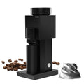 Electric Coffee Grinder 150 Adjustable Settings Stainless Steel Black S600117