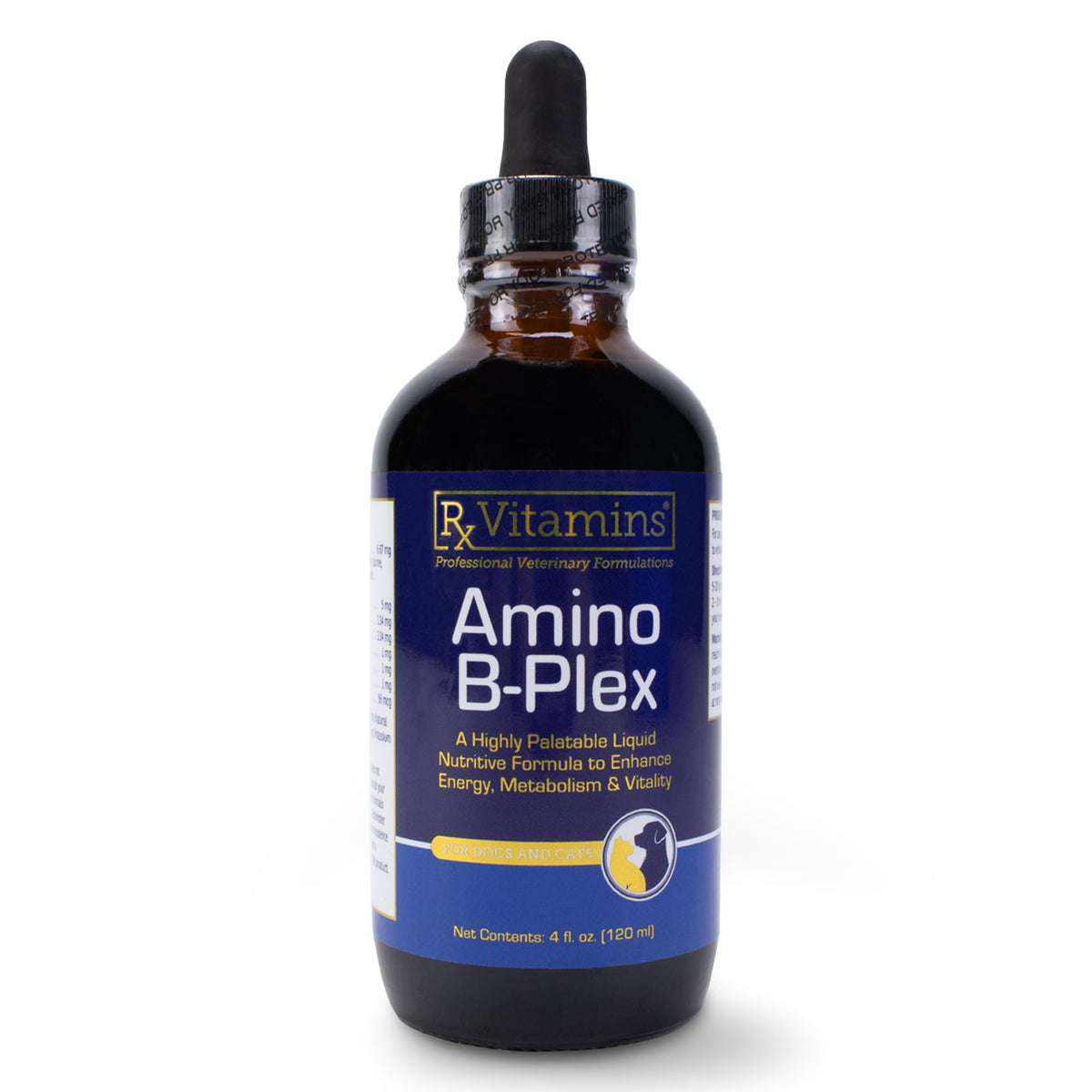 Liquid Pet Supplement with Vitamin B Complex & Iron 4 fl oz Y93915