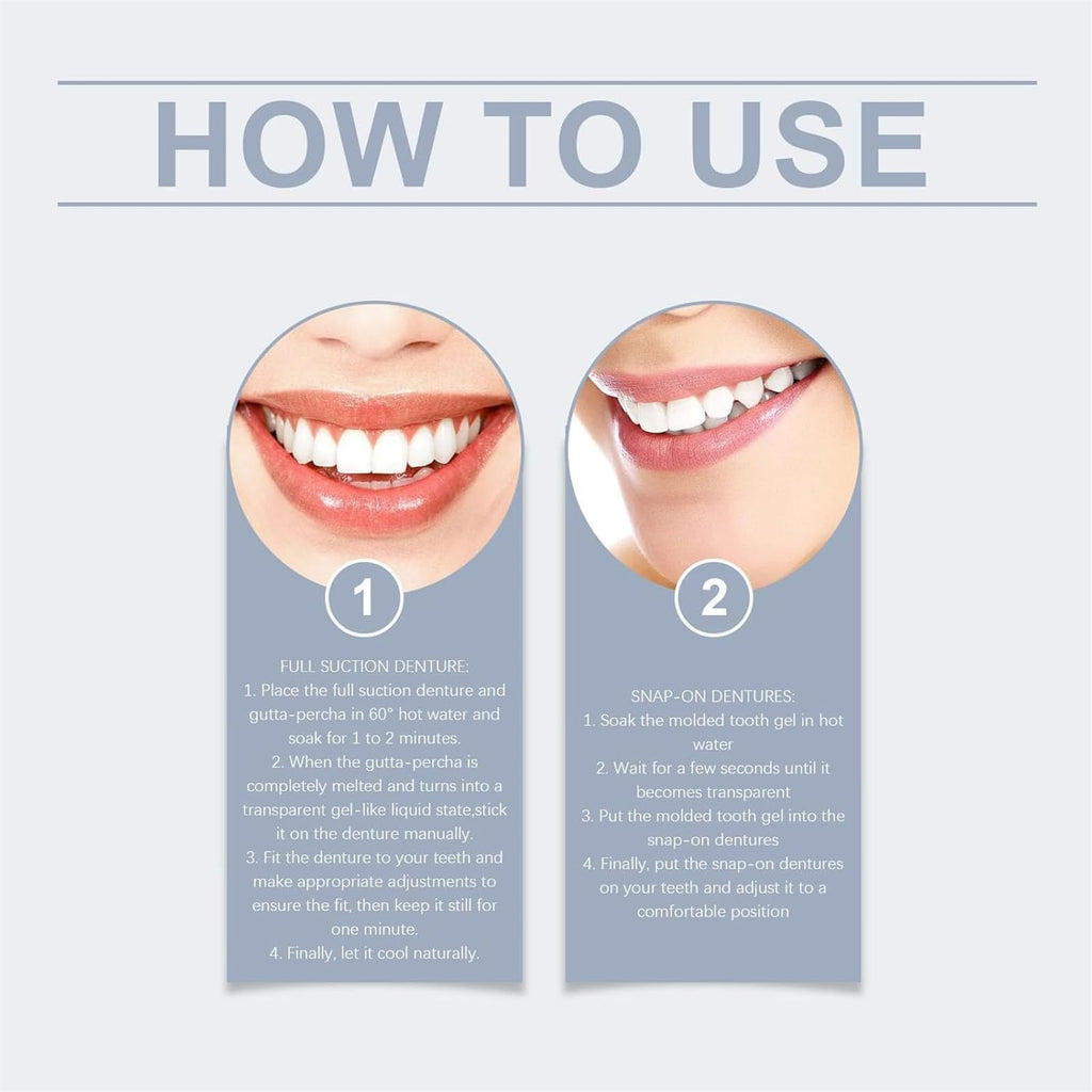Silicone Denture Set (2Pcs) I862549