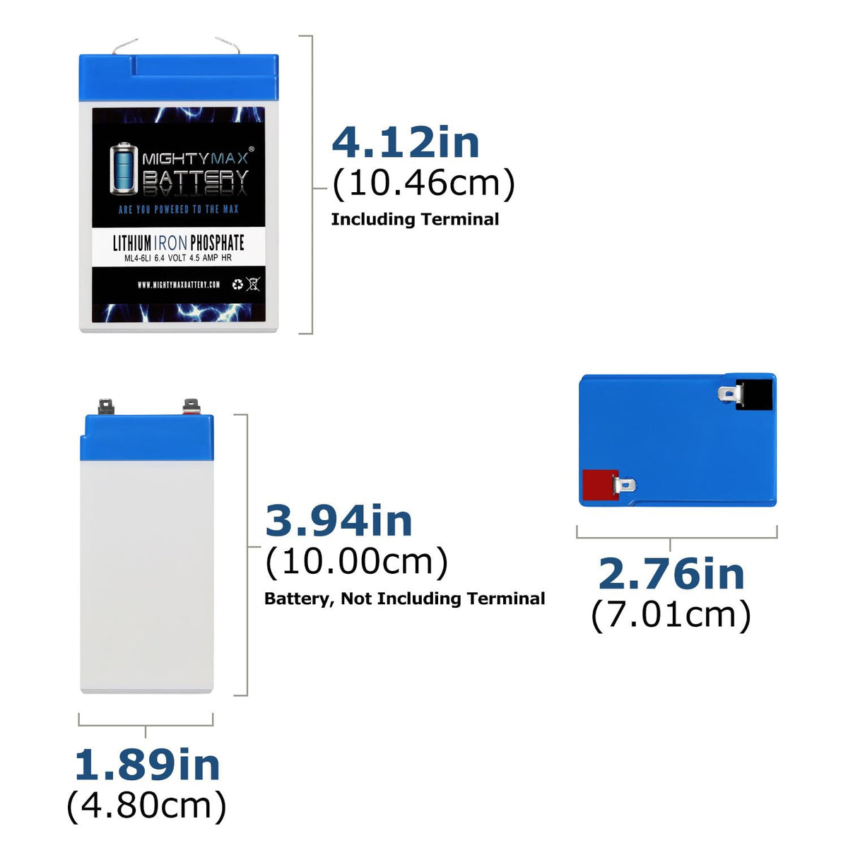 6V 4.5AH Lithium Replacement Battery X36786