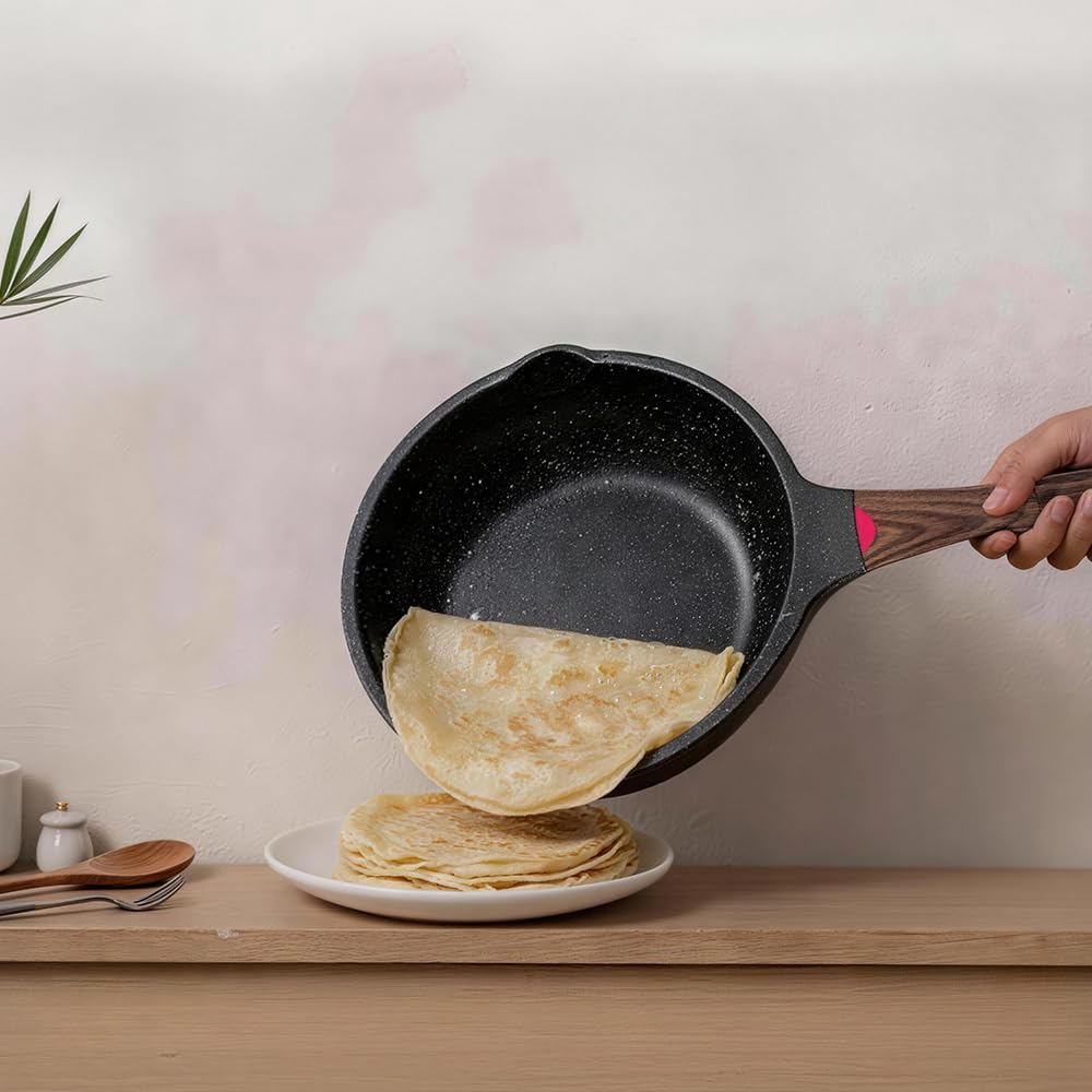 12 Pc Nonstick Deep Frying Pan Cookware Set N418117