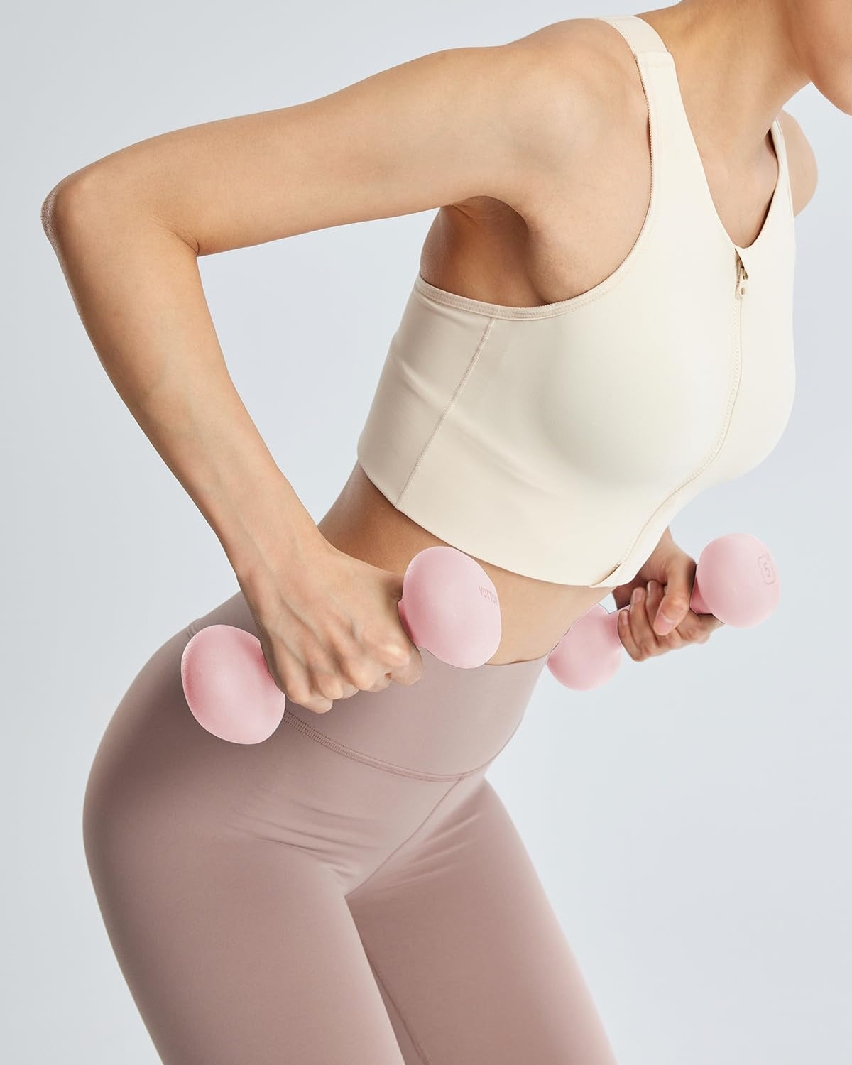 2-15 Pound Non-Slip Dumbbell Set of 2 P294