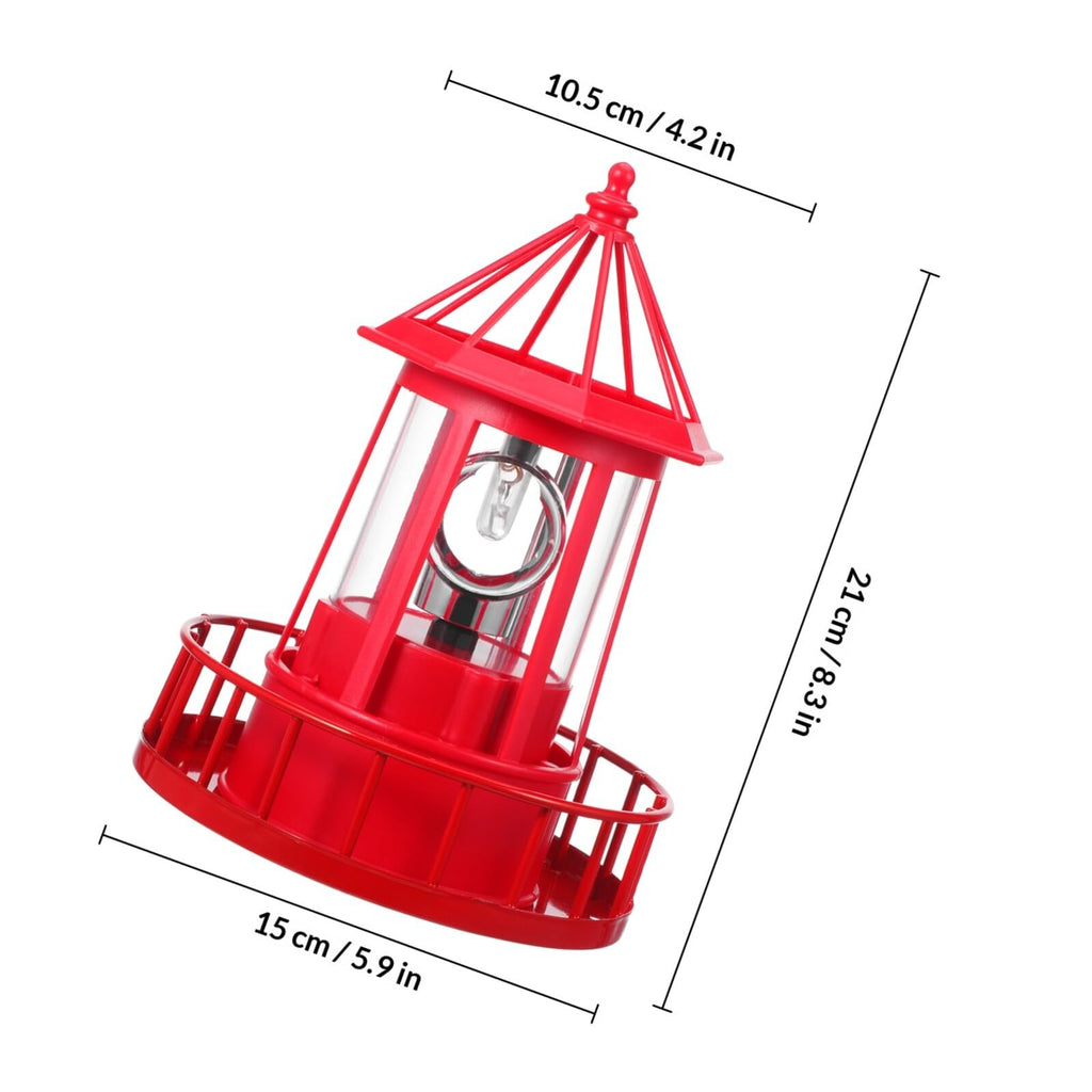 Solar Rotating Lighthouse Landscape Light V83798