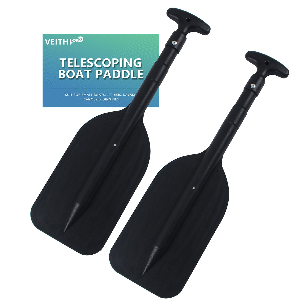 Telescoping Collapsible Boat Oar 2 Pack P40108