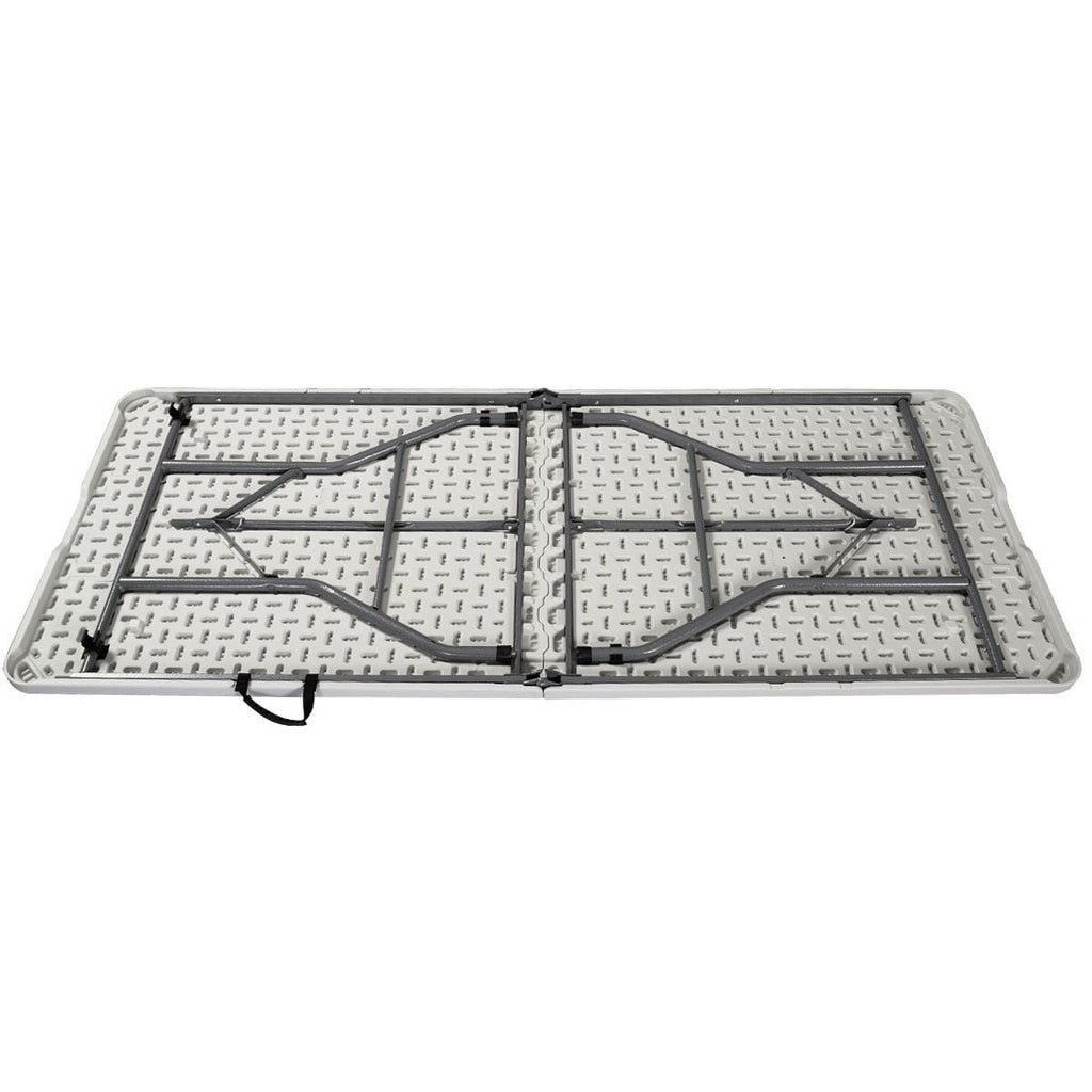 6' Folding Table Portable Plastic Indoor Outdoor White C686