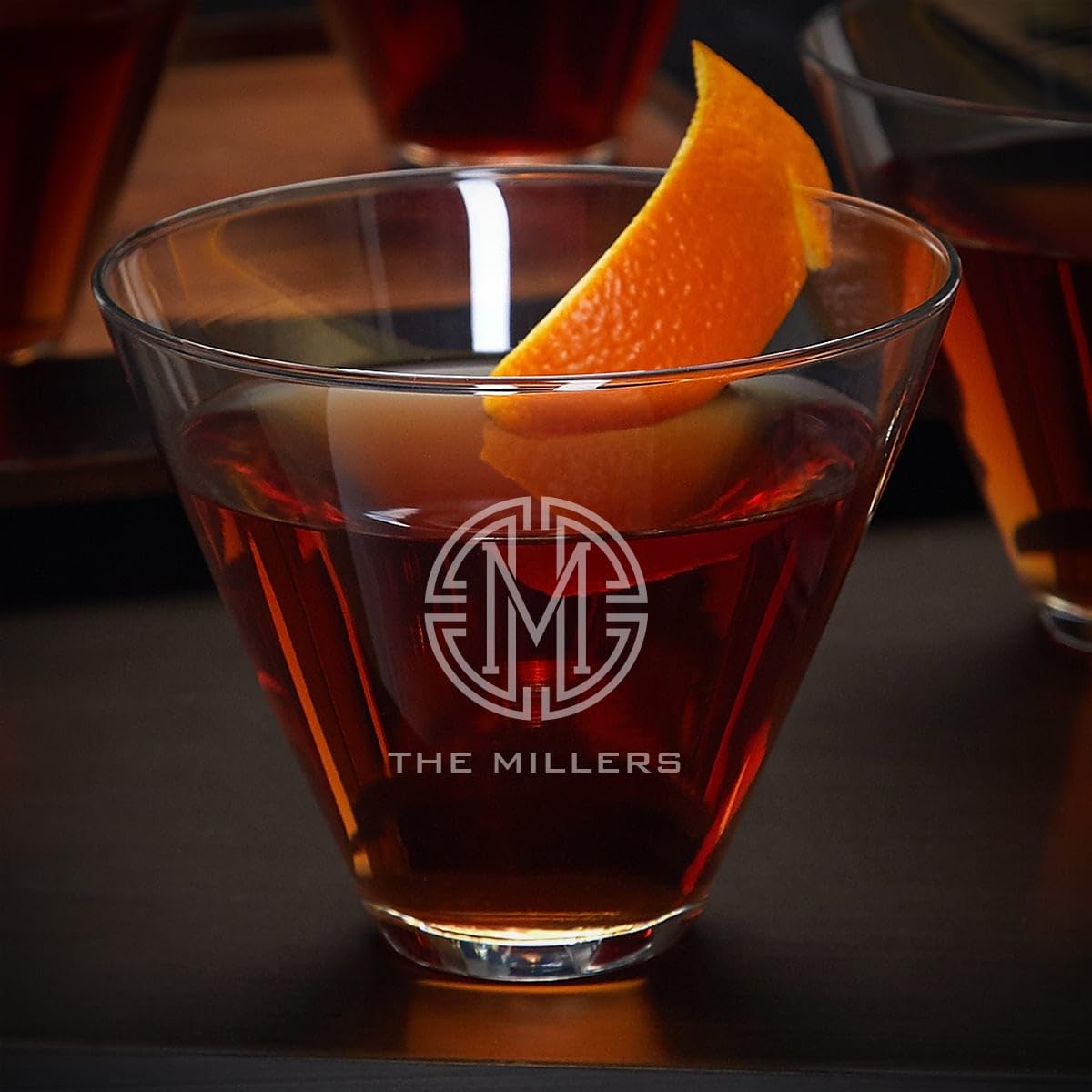 Stemless Martini Glasses Set of 4 R55923