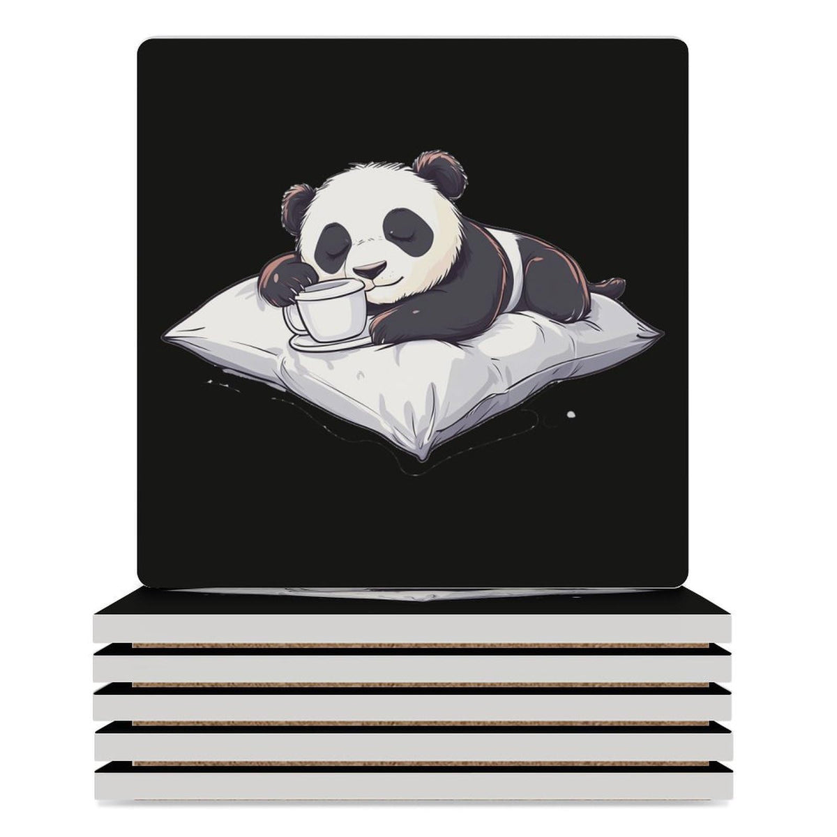 Ceramic Coasters Set Q756