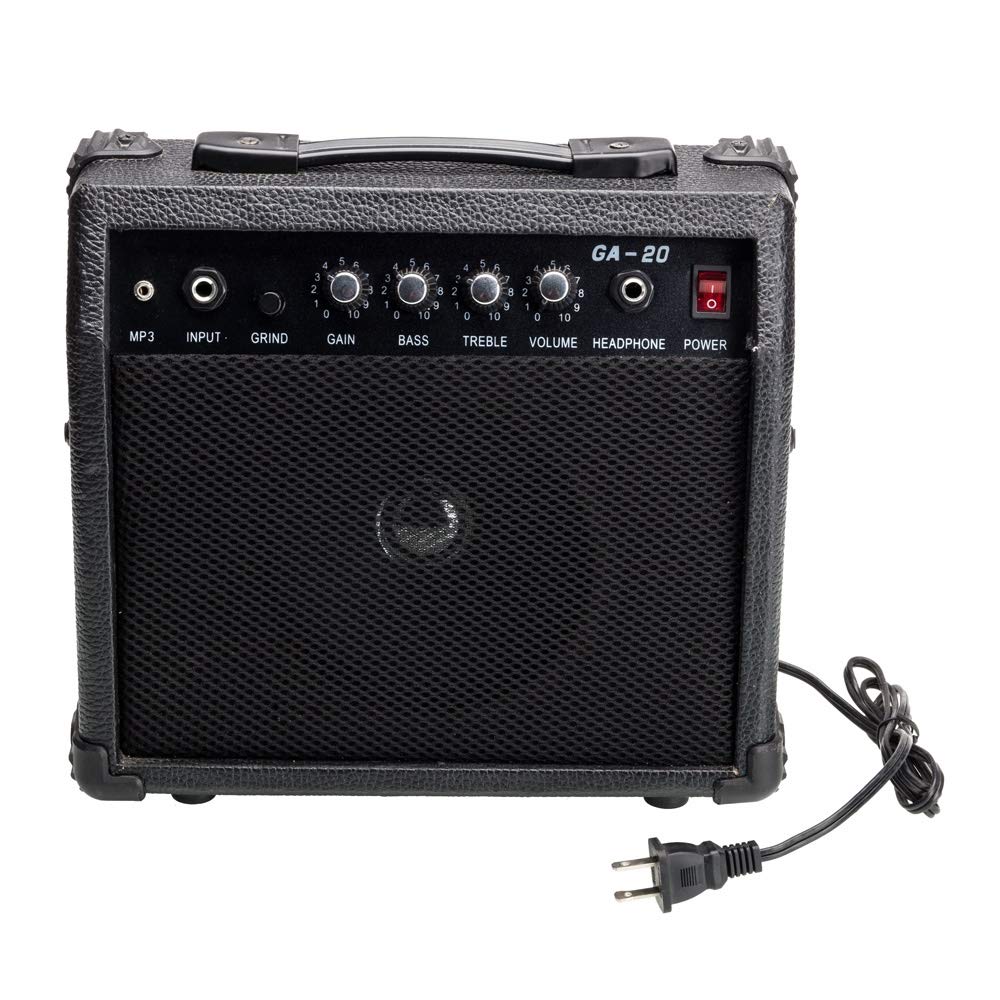 39" Full Size Electric Guitar with 20w Amp and Bag E797