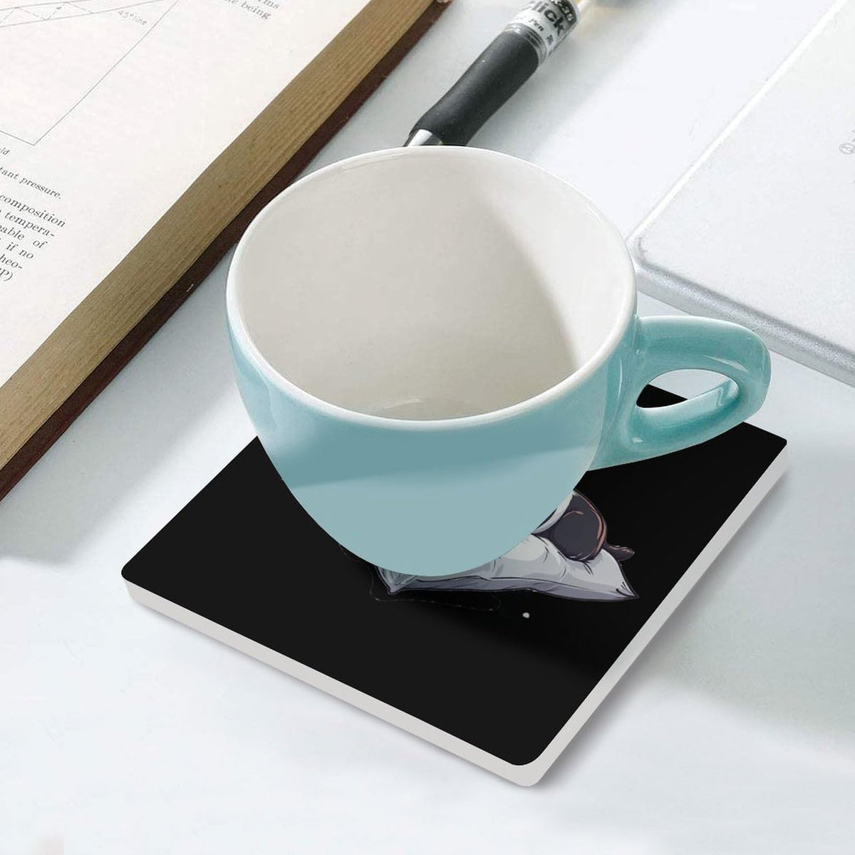 Ceramic Coasters Set Q756