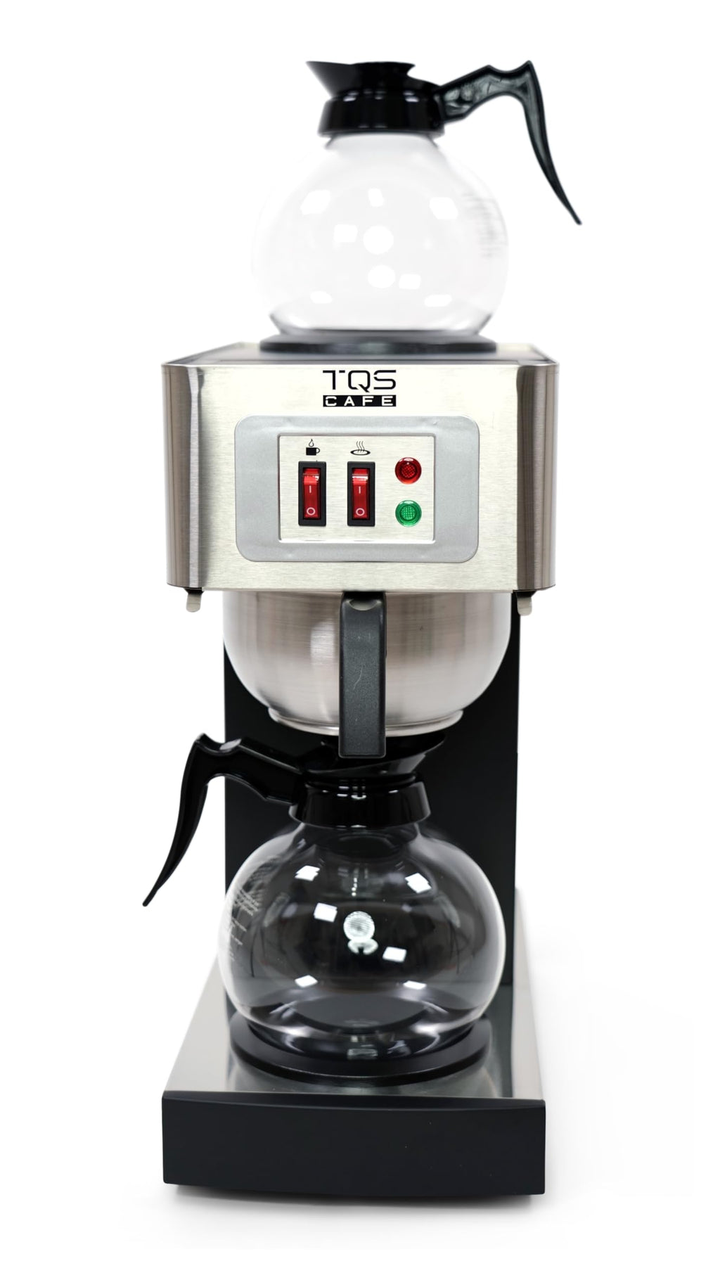 Commercial Coffee Maker, Double 12-Cup Stainless Steel E85430