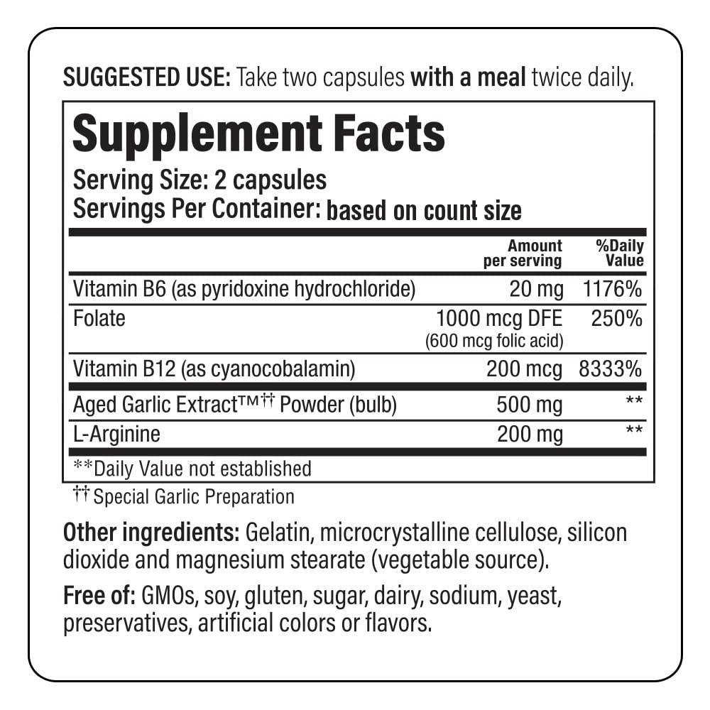 Aged Garlic Extract 100 Capsules M781072