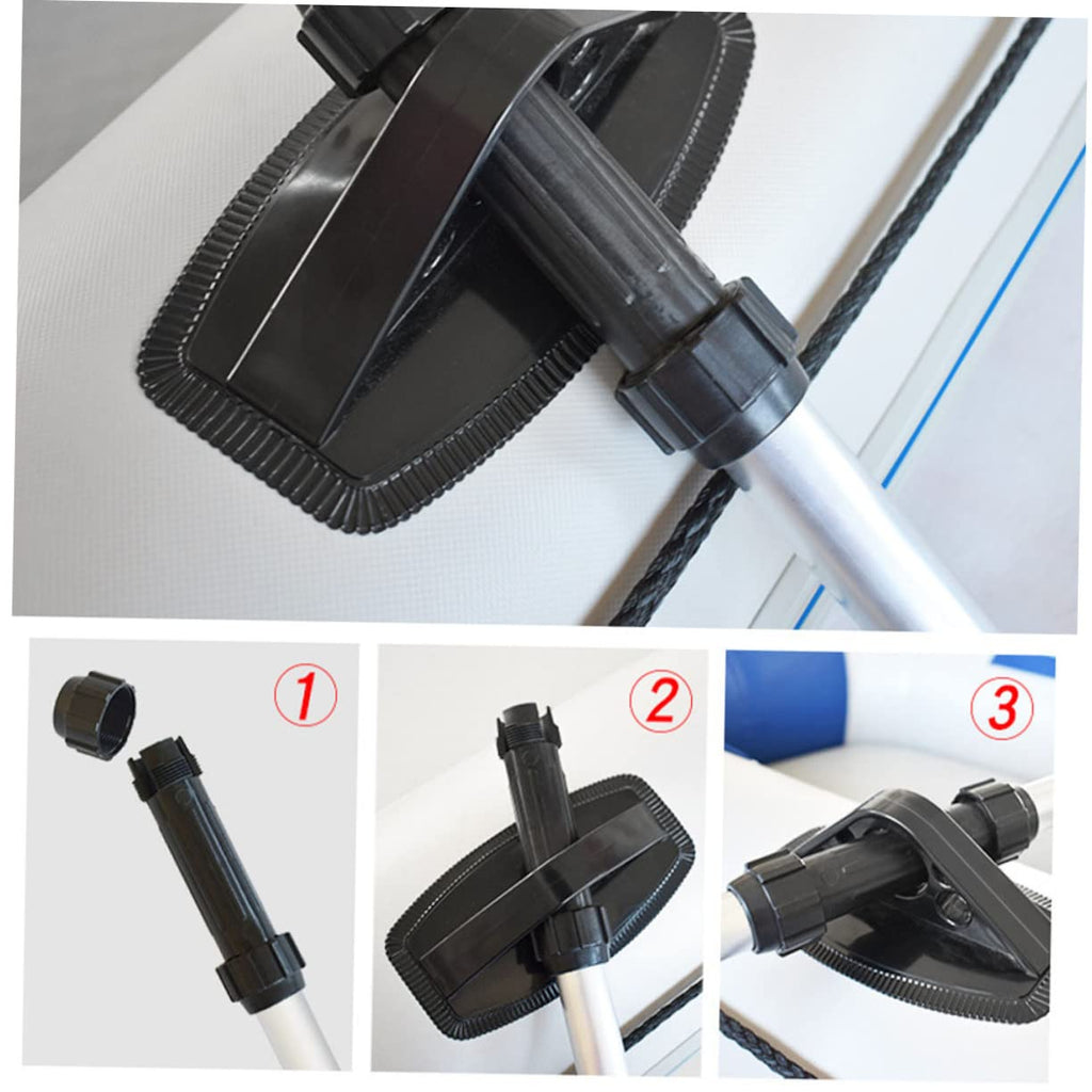 2pcs Aluminum Alloy Telescopic Kayak Paddles J103