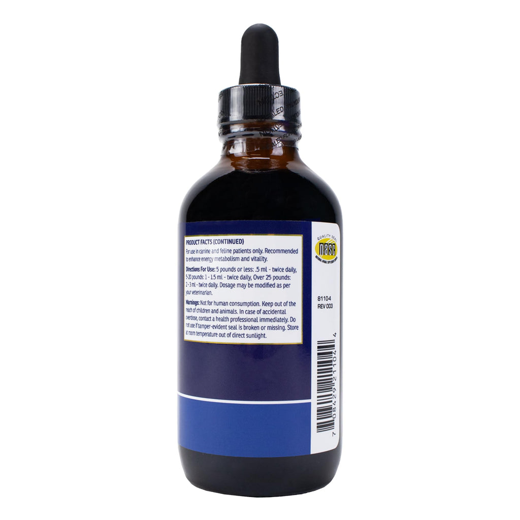 Liquid Pet Supplement with Vitamin B Complex & Iron 4 fl oz Y93915