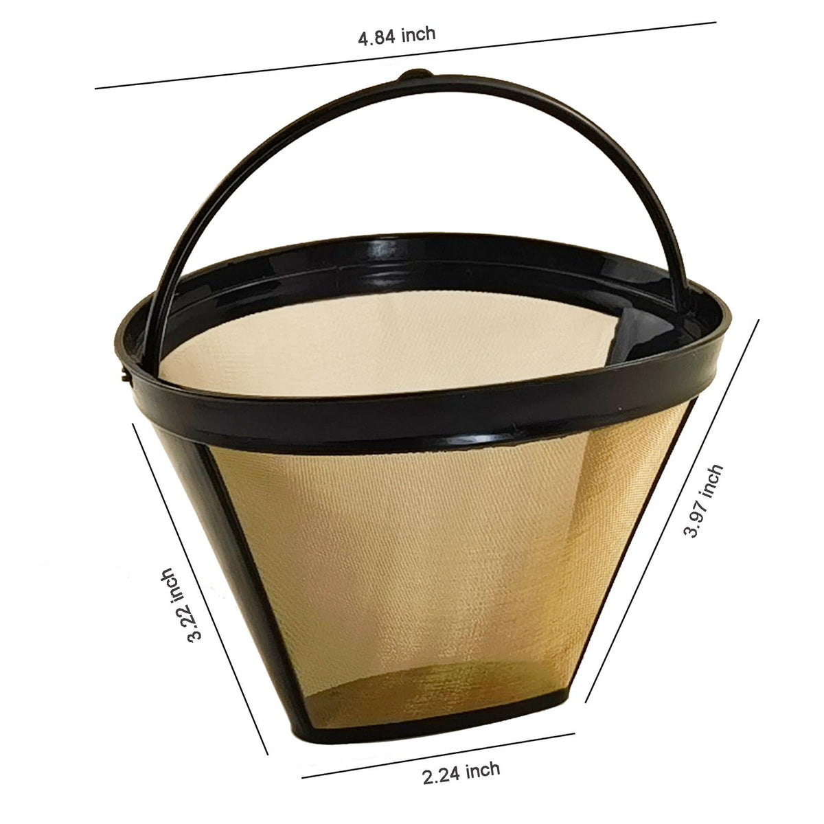2 Pack Reusable Cone Coffee Filters N980