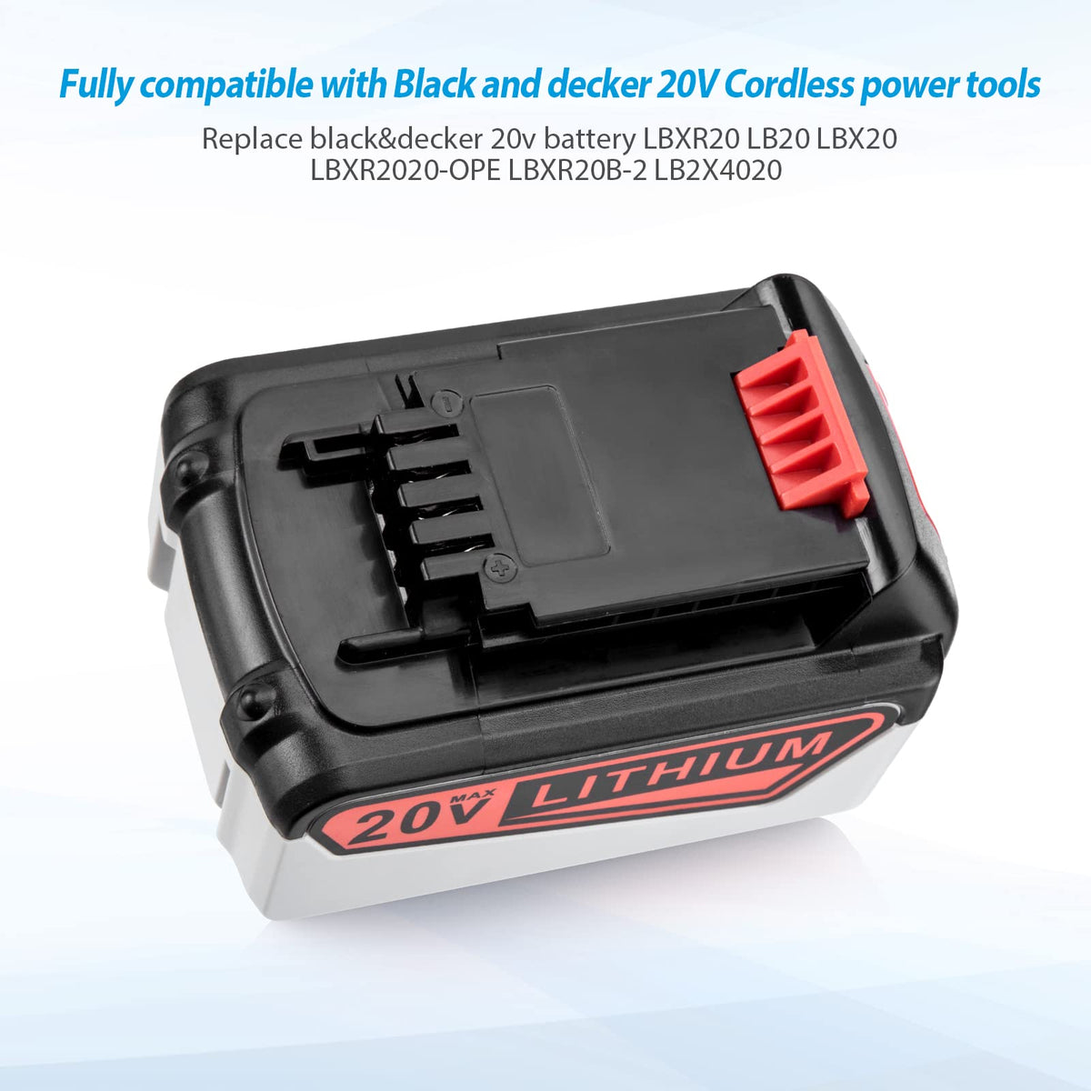 20V 6.0Ah Lithium Ion Replacement Battery N8470