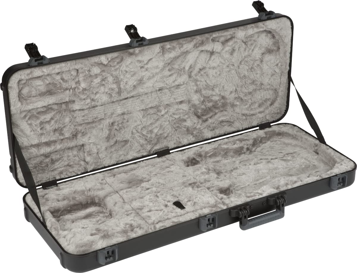 Black Molded Electric Guitar Case with TSA Lock W906575