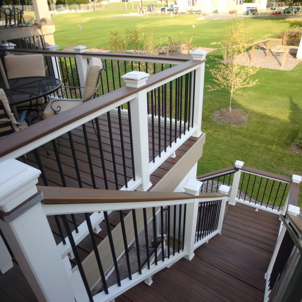 51 Pack 36" Black Aluminum Deck Balusters H699084