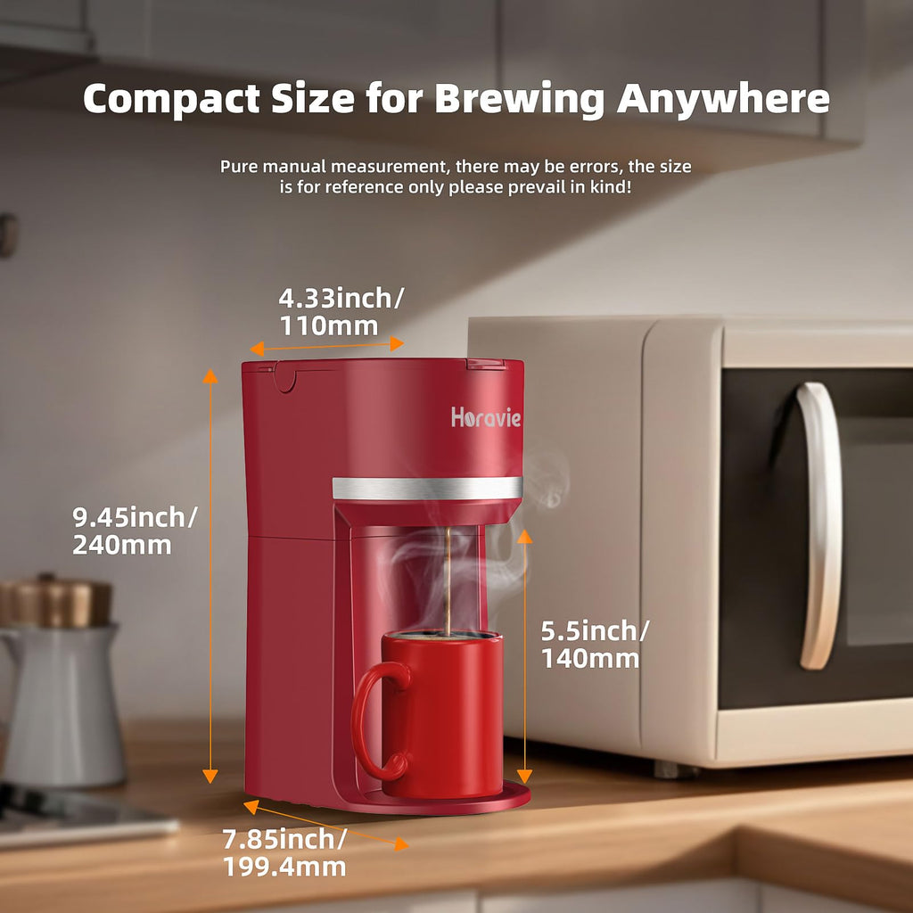 Single Serve Coffee Maker for K Cup and Grounds W5611