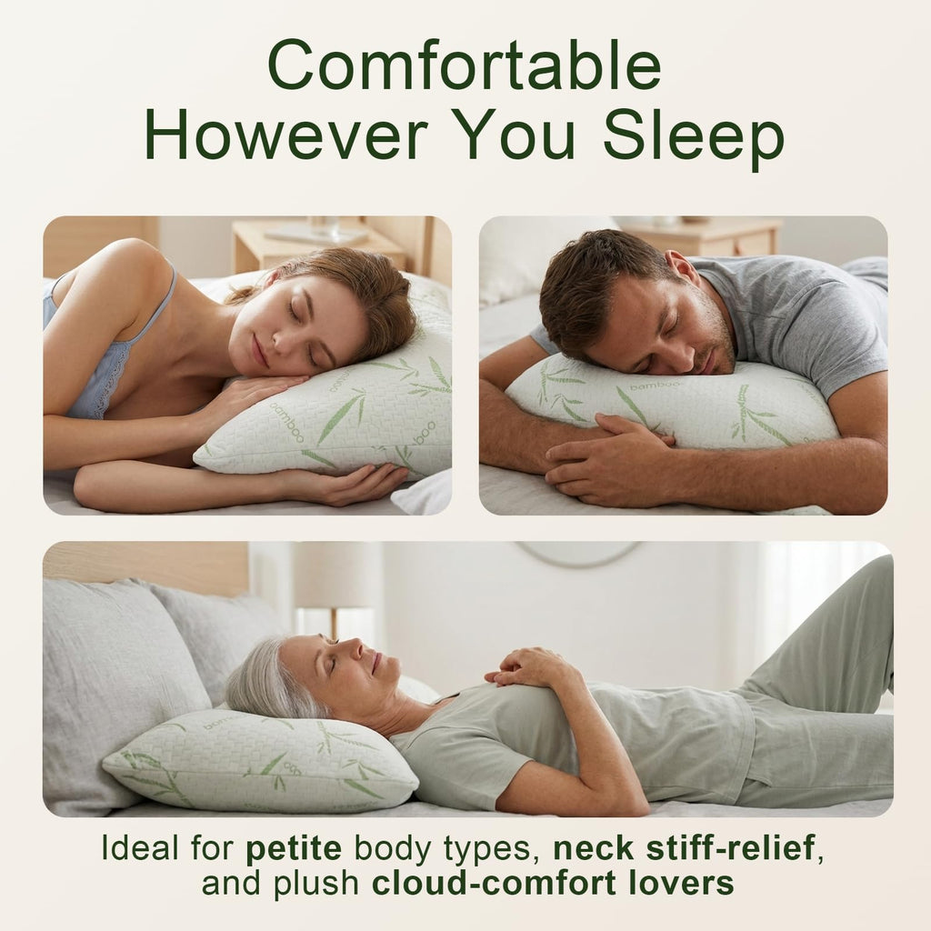 King Size Set of 2 Down Alternative Pillows L1175