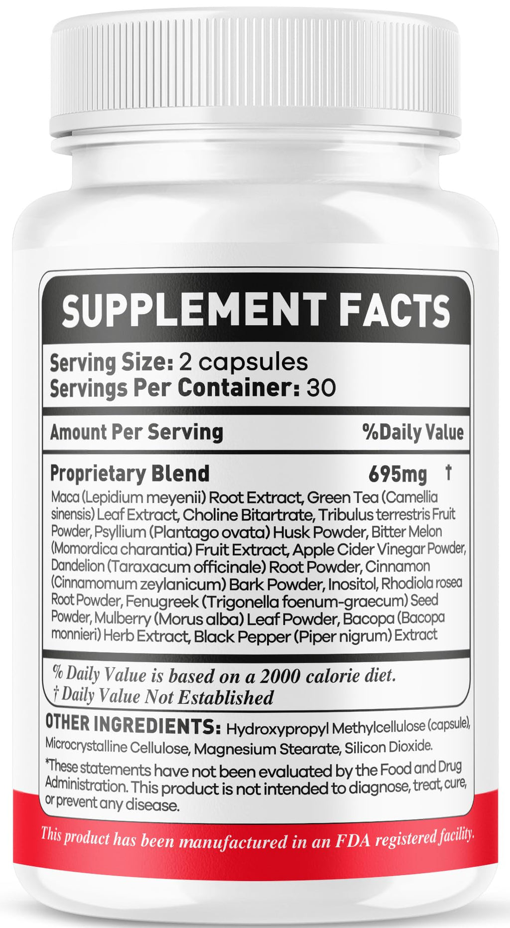 120 Capsules Natural Ingredients Vitamins P146672