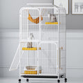 Large 3-Tier Metal Wire Cat Cage with Hammock W458