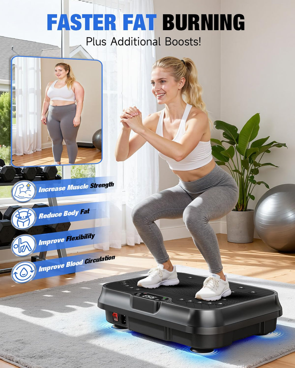 Vibration Plate Exercise Machine C2610