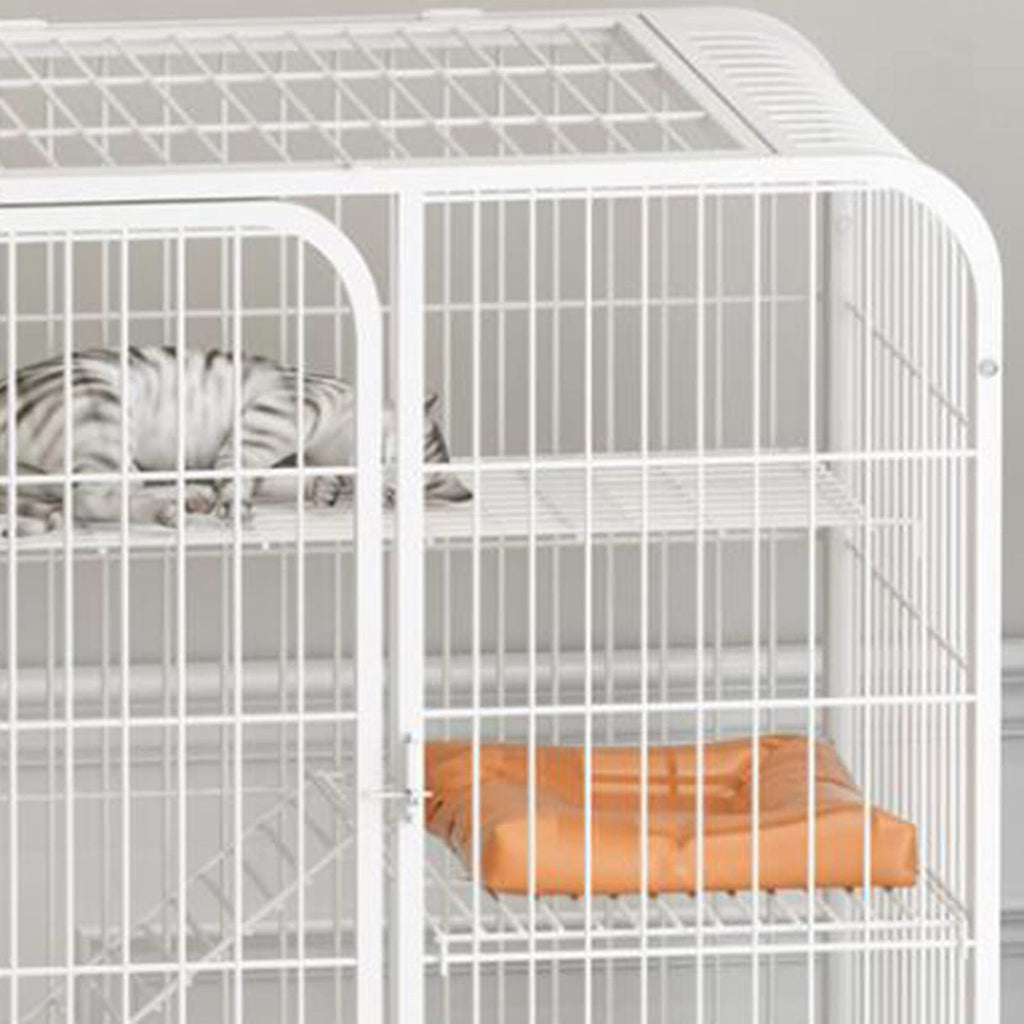 Large 3-Tier Metal Wire Cat Cage with Hammock W458