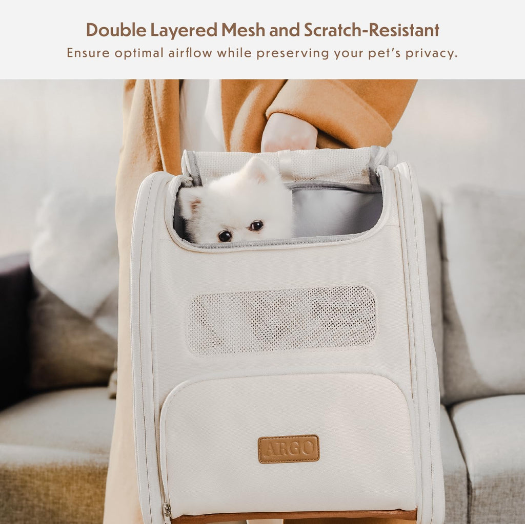 Tan Pet Backpack Carrier O51585