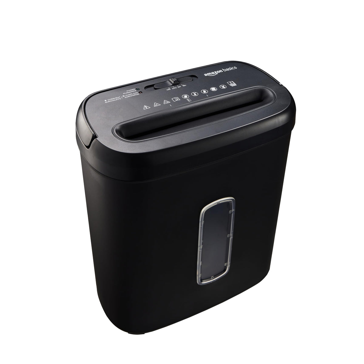 8-Sheet Cross Cut Paper and Credit Card Shredder N86143