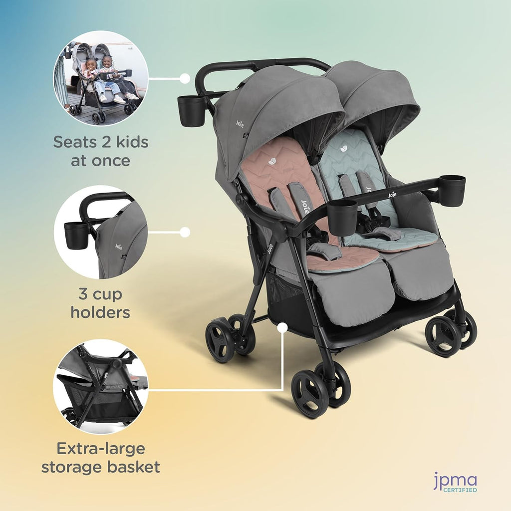 Lightweight Compact Double Stroller C92738