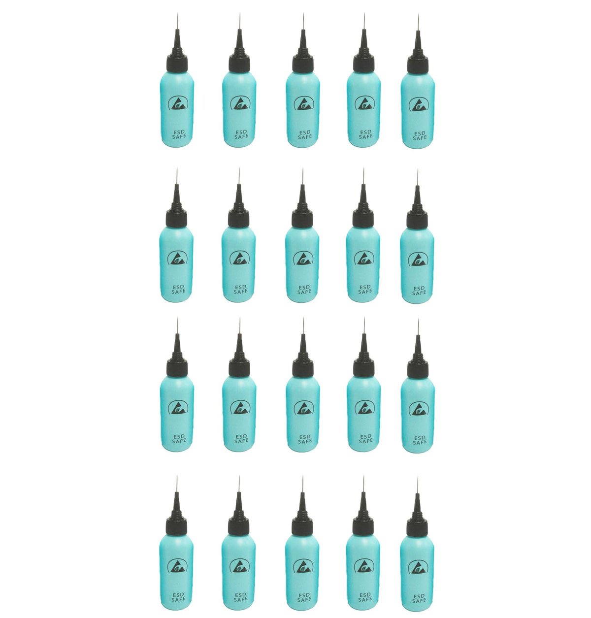 60ml ESD Safe Needle Tip Bottle 2 fl. oz LDPE Blue X811402