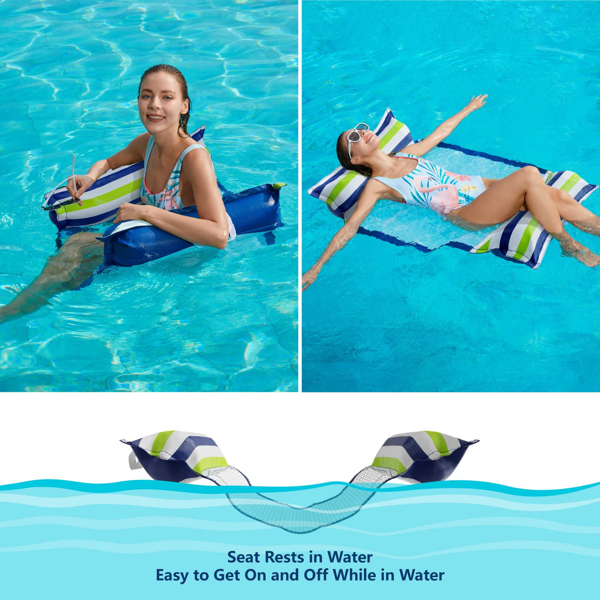 Inflatable Pool Hammock Float B217136