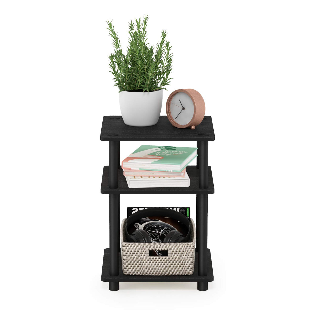 3-Tier Square Side Table G246