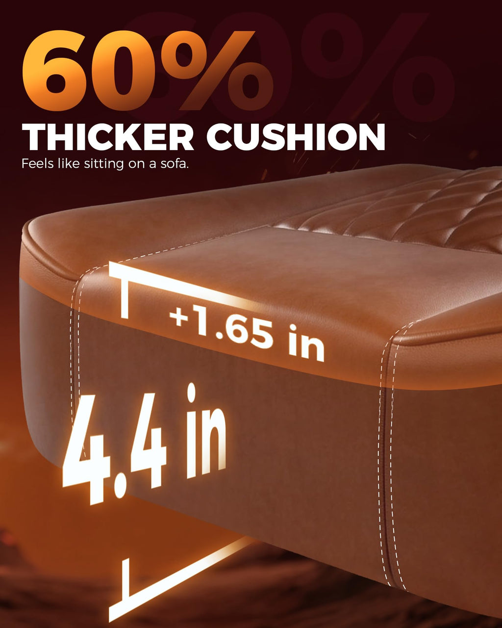 Big and Tall Gaming Chair with Footrest O357316