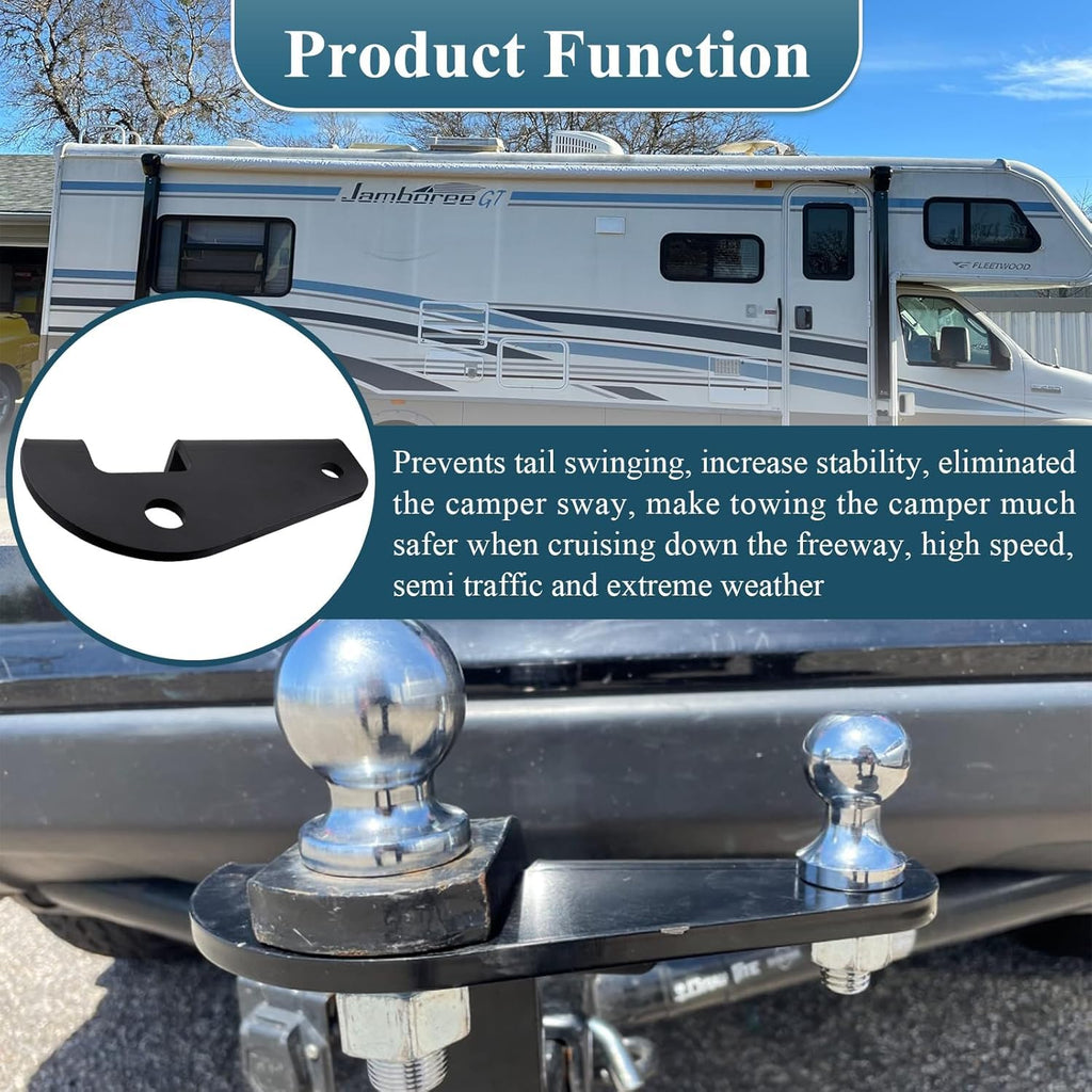 Anti Sway Trailer Hitch Adapter for 2" Square Ball Mounts C927439
