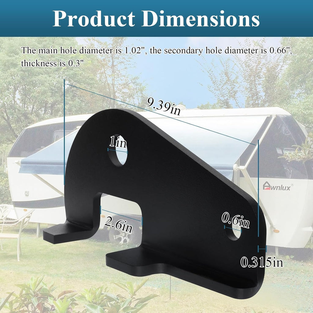 Anti Sway Trailer Hitch Adapter for 2" Square Ball Mounts C927439