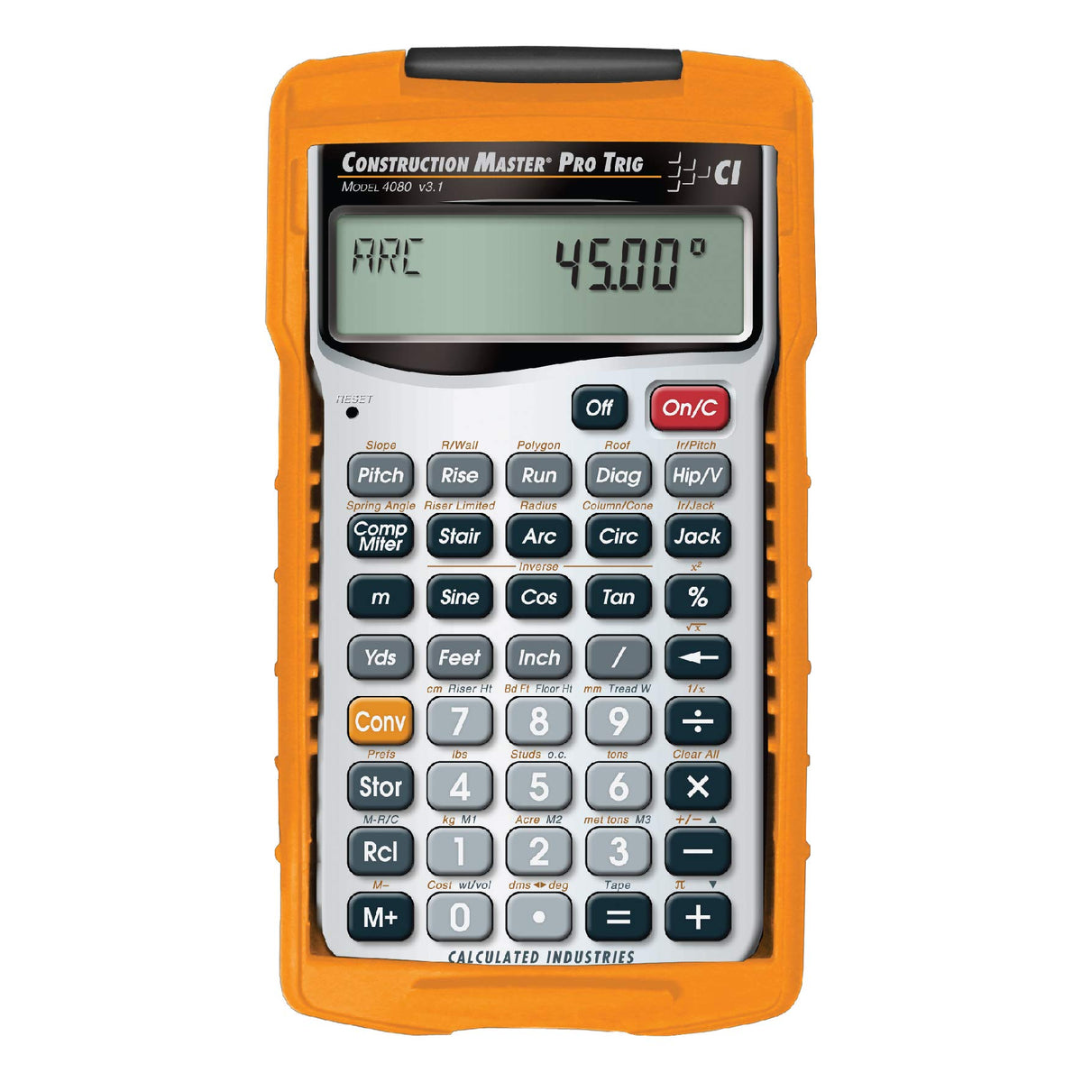 Construction Calculator with Case G41638