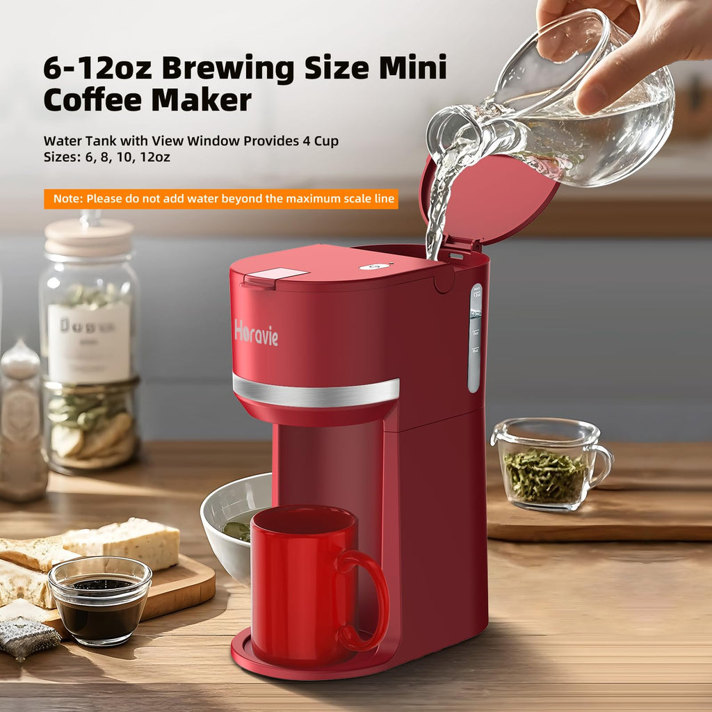 Single Serve Coffee Maker for K Cup and Grounds W5611