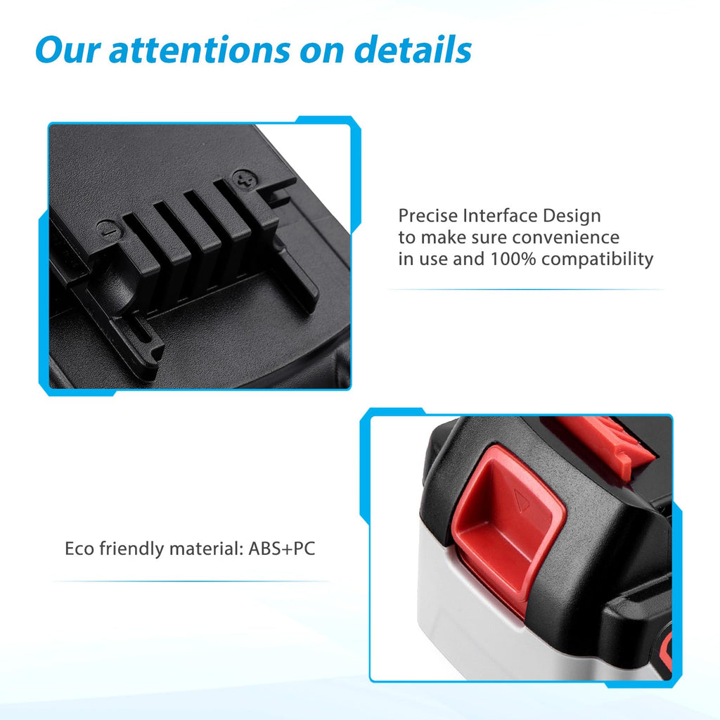 20V 6.0Ah Lithium Ion Replacement Battery N8470